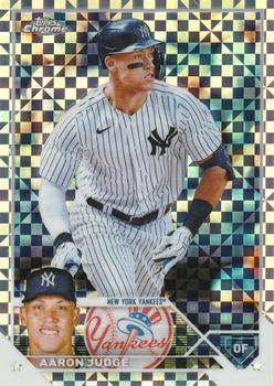 2023 Topps Chrome - X-Fractor #62 Aaron Judge Front