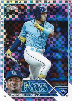 2023 Topps Chrome - X-Fractor #71 Wander Franco Front