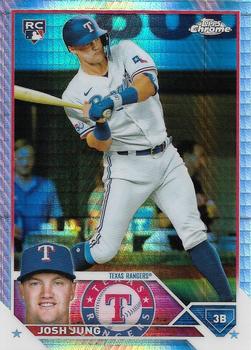 2023 Topps Chrome - Prism Refractor #93 Josh Jung Front