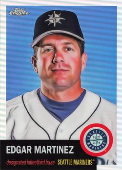 2022 Topps Chrome Platinum Anniversary - Refractor #259 Edgar Martinez Front