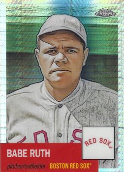2022 Topps Chrome Platinum Anniversary - Prism Refractor #3 Babe Ruth Front