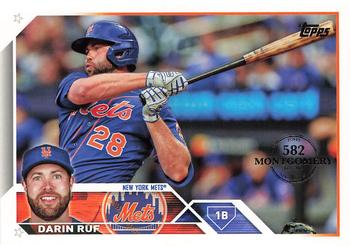 2023 Topps - 582 Montgomery Club Foil Stamped #70 Darin Ruf Front