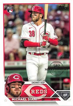 2023 Topps - 582 Montgomery Club Foil Stamped #654 Michael Siani Front