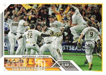 2023 Topps - 582 Montgomery Club Foil Stamped #655 San Diego Padres Front