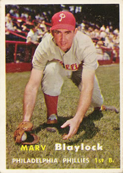 1957 Topps #224 Marv Blaylock Front