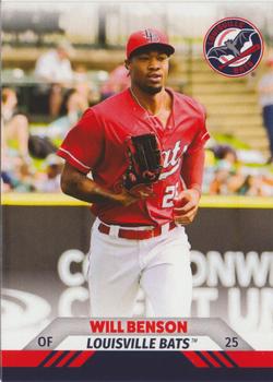 2023 Choice Louisville Bats #02 Will Benson Front