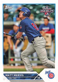 2023 Topps Pro Debut #PD-76 Matt Mervis Front