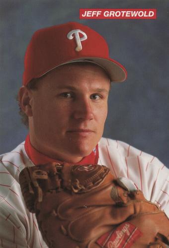 1992 Medford Philadelphia Phillies Photocards - Update #NNO Jeff Grotewold Front