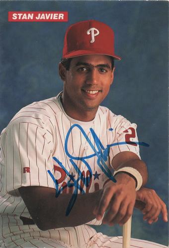 1992 Medford Philadelphia Phillies Photocards - ALS Autograph Party #NNO Stan Javier Front