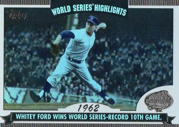 2004 Topps - World Series Highlights (Series Two) #WS-WF Whitey Ford Front