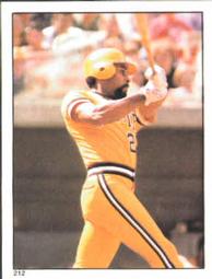 1981 Topps Stickers #212 Mike Easler Front