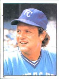 1981 Topps Stickers #82 George Brett Front