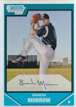 2007 Bowman - Chrome Prospects Refractors #BC17 Brandon Morrow Front