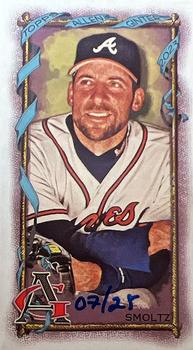 2023 Topps Allen & Ginter - Mini Brooklyn Back #350 John Smoltz Front