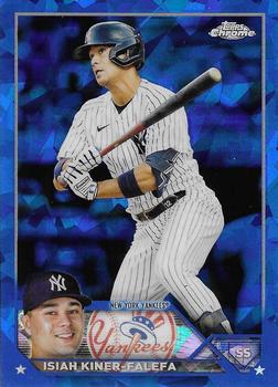 2023 Topps Chrome Sapphire Edition #162 Isiah Kiner-Falefa Front