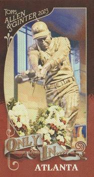 2023 Topps Allen & Ginter - Only In… Mini #OI-2 Monument Garden Front