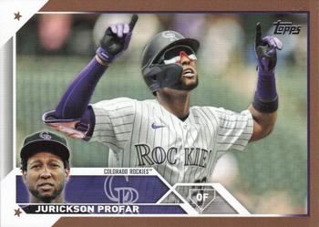 2023 Topps Update - Gold #US218 Jurickson Profar Front