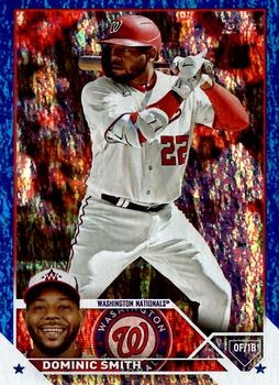 2023 Topps Update - Blue Foil #US130 Dominic Smith Front