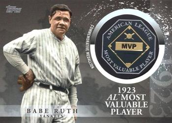 2023 Topps Update - MVP Medallion #MVP-BR Babe Ruth Front