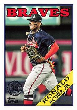 2023 Topps Update - 1988 Topps Baseball 35th Anniversary #88US-6 Ronald Acuña Jr. Front