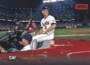 2023 Stadium Club - Red Foil #214 Cal Ripken Jr. Front