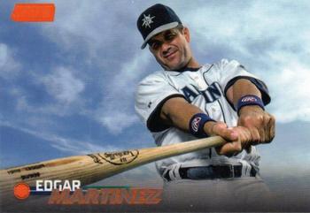 2023 Stadium Club - Orange Foil #76 Edgar Martinez Front