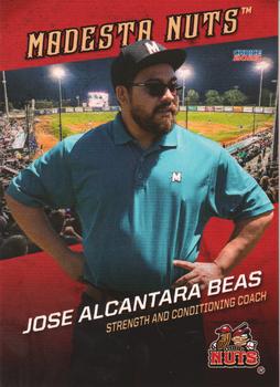 2023 Choice Modesto Nuts #35 Jose Alcantara Beas Front