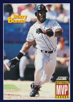 1994 Score #632 Barry Bonds Front