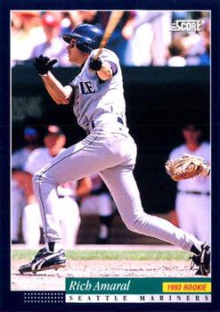 1994 Score #210 Rich Amaral Front