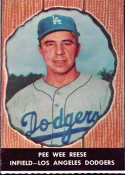 1958 Hires Root Beer #23 Pee Wee Reese Front