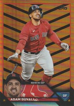 2023 Topps Update - Orange and Black Foil #US72 Adam Duvall Front