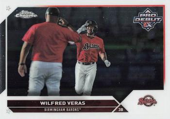 2023 Topps Pro Debut - Chrome #PDC-159 Wilfred Veras Front