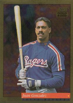 1994 Score - Gold Rush #27 Juan Gonzalez Front