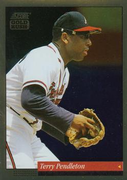 1994 Score - Gold Rush #72 Terry Pendleton Front