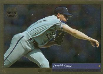 1994 Score - Gold Rush #405 David Cone Front