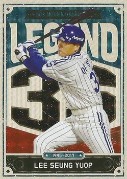 2023 SCC KBO Legend - Retro #SCCL2-27 Seung-Yuop Lee Front