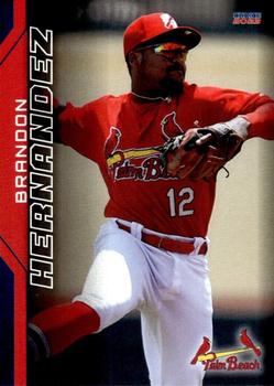 2023 Choice Palm Beach Cardinals #NNO Brandon Hernandez Front