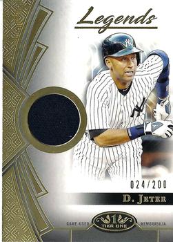 2023 Topps Tier One - Tier One Legends Relics #T1LR-DJ Derek Jeter Front