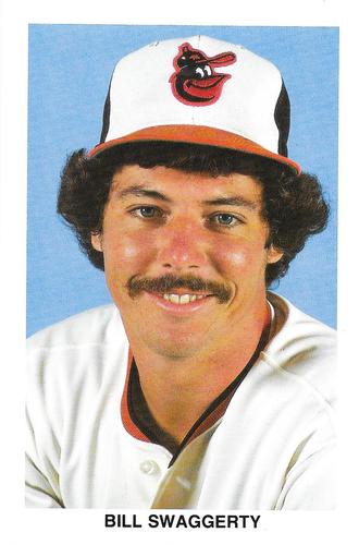 1984 Baltimore Orioles Postcards #NNO Bill Swaggerty Front