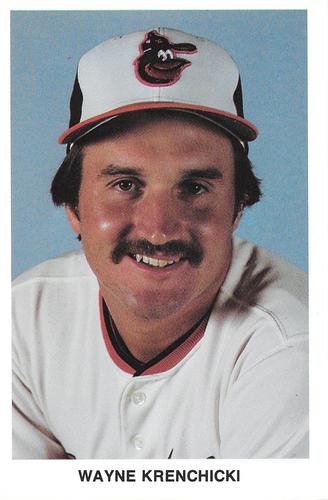 1981 Baltimore Orioles Postcards #NNO Wayne Krenchicki Front