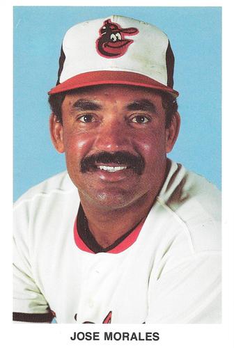 1981 Baltimore Orioles Postcards #NNO Jose Morales Front