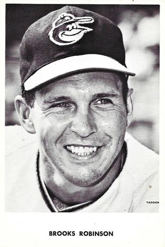 1967-69 Baltimore Orioles Postcards #NNO Brooks Robinson Front