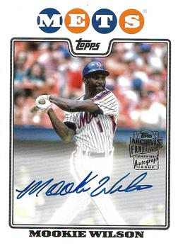 2023 Topps Archives - Fan Favorites Autographs #08FF-MW Mookie Wilson Front