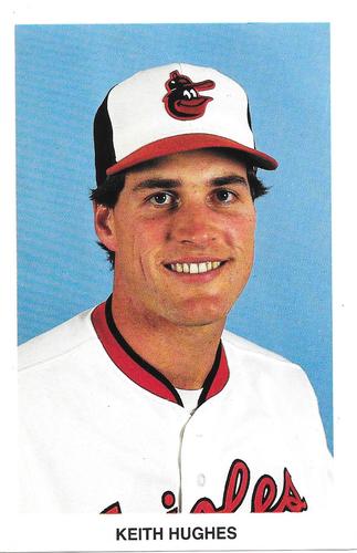 1988 Baltimore Orioles Postcards #NNO Keith Hughes Front