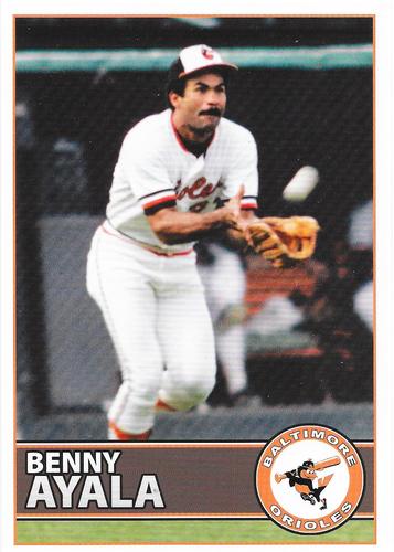 2008 Baltimore Orioles Alumni Photocards #NNO Benny Ayala Front