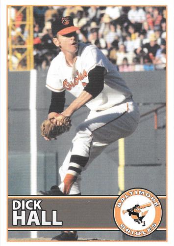 2008 Baltimore Orioles Alumni Photocards #NNO Dick Hall Front