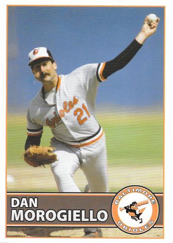 2008 Baltimore Orioles Alumni Photocards #NNO Dan Morogiello Front