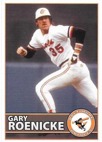 2008 Baltimore Orioles Alumni Photocards #NNO Gary Roenicke Front