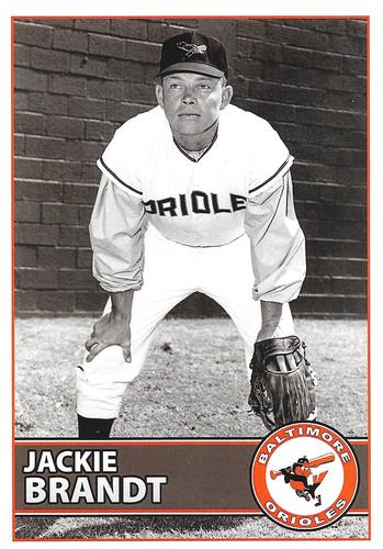 2010 Baltimore Orioles Alumni Photocards #NNO Jackie Brandt Front