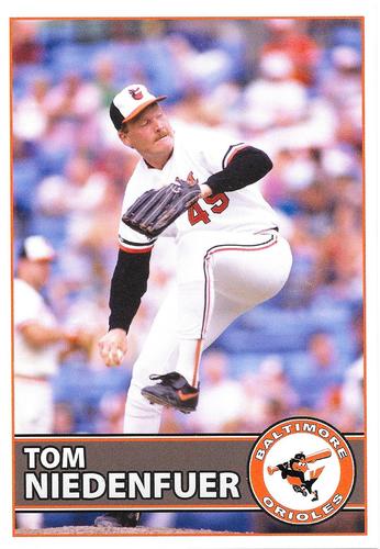 2014 Baltimore Orioles Alumni Photocards #NNO Tom Niedenfuer Front